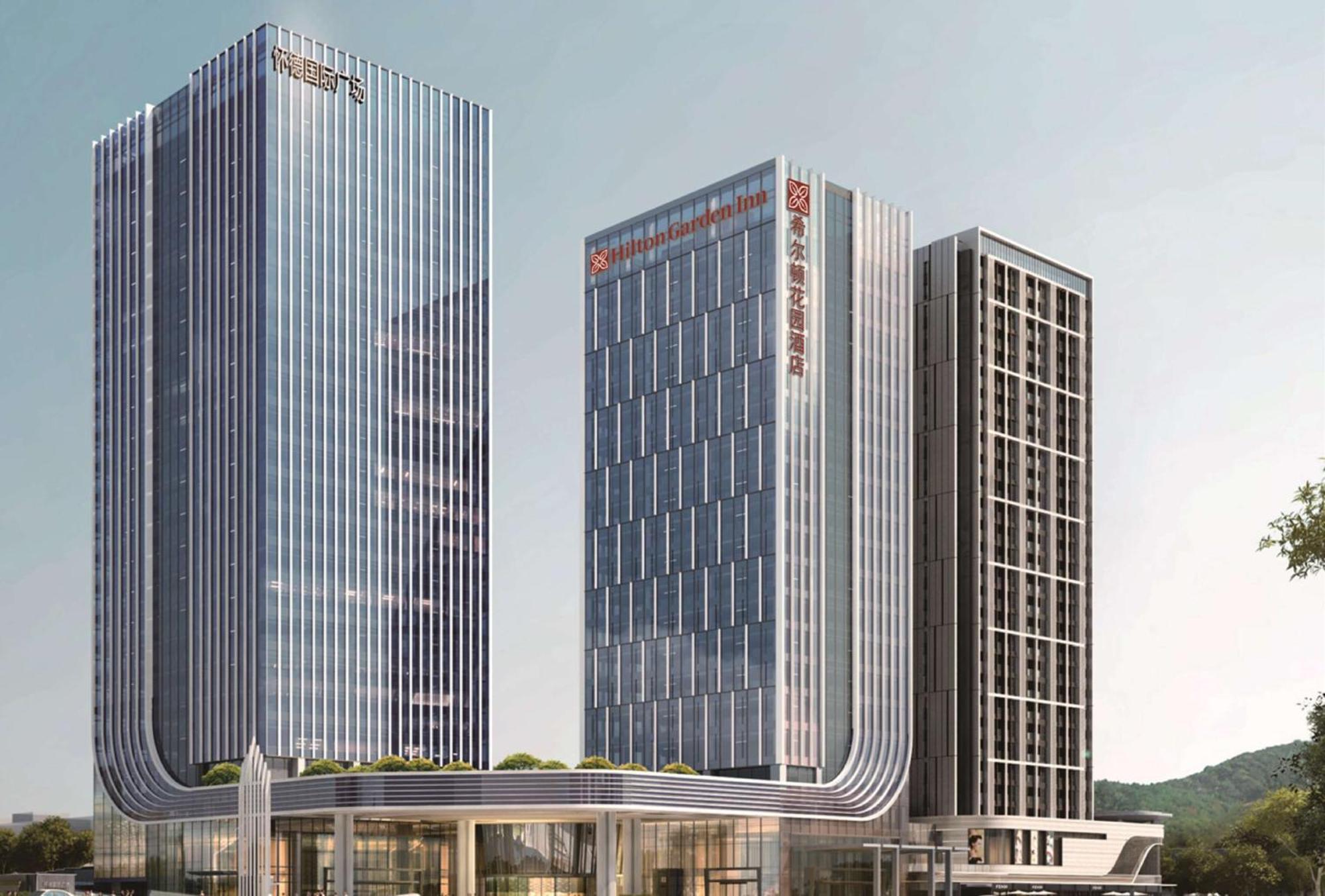 Hilton Garden Inn Shenzhen Airport,Enjoy 24-Hour One Way Free Delivery From Hotel To Shenzhen Baoan Airport On The Hour Buitenkant foto